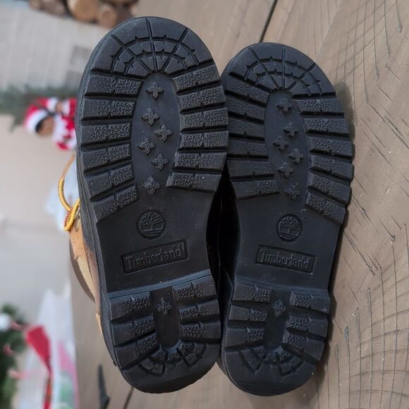 Timberland 6in Field Boots Sz 12 Toddler - Picture 8 of 10